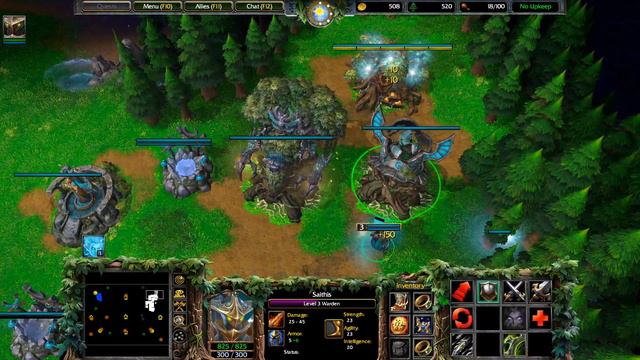 Warcraft 3 Reforged - Maiev Mission #03 - Hero Only смотреть онлайн