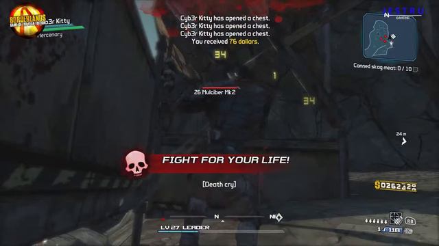 Borderlands GOTY COOP Part 15 Earl needs food... badly смотреть онлайн