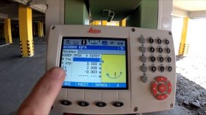 КАК ГЕОДЕЗИСТУ РАЗБИТЬ ДУГУ ИЛИ КРИВУЮ ТАХЕОМЕТРОМ Leica TS09. ВЫНОС РАДИАЛЬНЫХ ОСЕЙ.