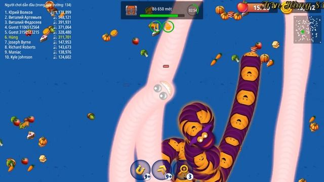 WormsZone.io # 358 Game Vùng Giun Đất - Trò chơi rắn săn mồi huyền thoại vui nhộn | Trần Hùng 83 смотреть онлайн