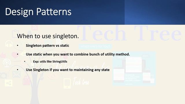 Singleton VS Static method смотреть онлайн