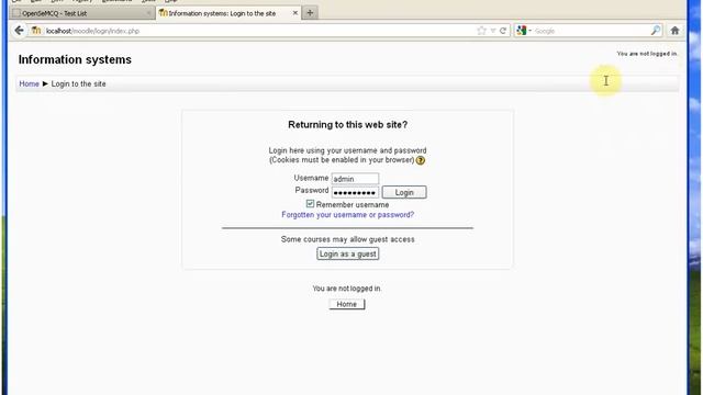 How to import OpenSeMCQ.org question from file into moodle (after installing plugin) смотреть онлайн