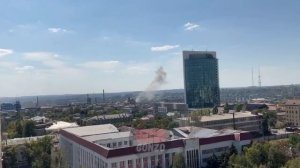 ⚡️Срочно⚡️В центре Донецка два ракетных прилёта. Подробности выясняются