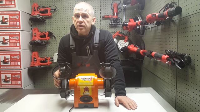 Makita GB602? Нет, WorkMan RBG625A! То же точило, но в 2 раза дешевле! смотреть онлайн