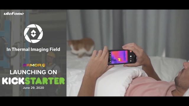Ulefone Armor 9 - FLIR Lepton Thermal Imaging Camera Integrated смотреть онлайн