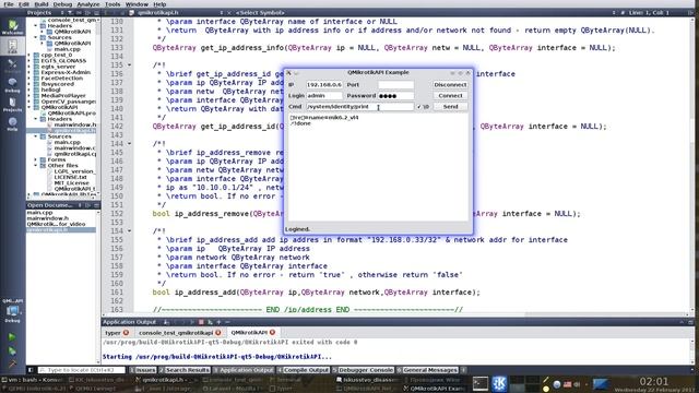 Qt Mikrotik API C++ Library - QMikrotikAPI смотреть онлайн