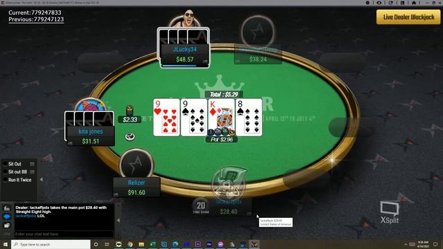 We are back live playing $4 buy in OMAHA early morning buy in Day Starter смотреть онлайн