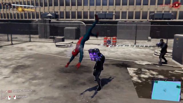 Spider-Man Miles Morales. ПОДПОЛЬЕ, первая встреча. Часть 2. Прохождение