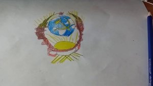 рисую герб СССР