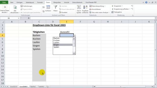 DropDown-Listen dynamisch ohne Leerzeilen erstellen - ab Excel 2003 смотреть онлайн