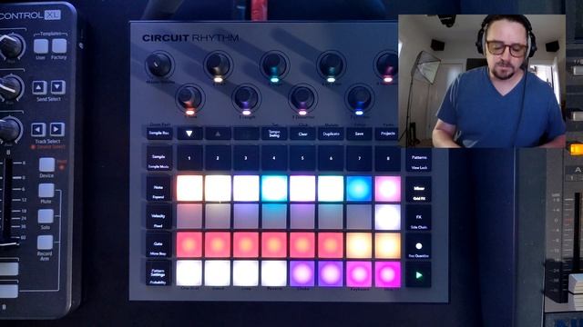 MELODIC ELECTRONIC BEATS | NOVATION CIRCUIT RHYTHM смотреть онлайн