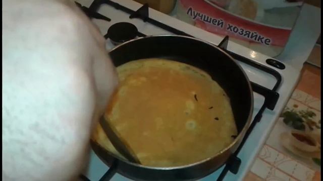 Салат "Блинчики с ветчиной". Простой рецепт. Салат на любой праздник! смотреть онлайн