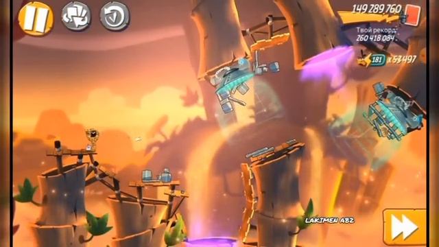 angry birds 2 clan battle 08.08.2023 Stella ×3 (5 time/no shuffle) смотреть онлайн