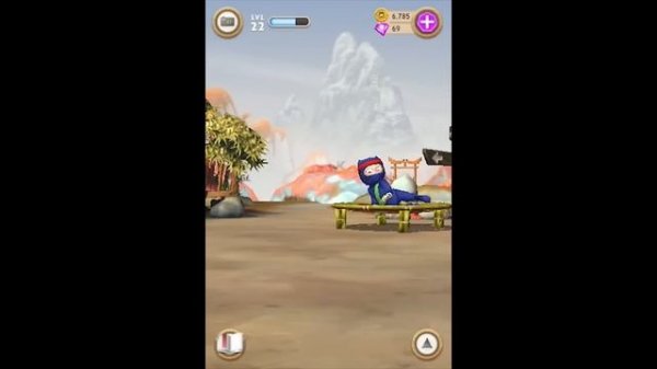 Clumsy Ninja Full Bounce Walkthrough