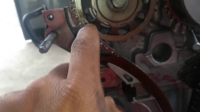 Ponto de sincronismo da corrente de comando do Toyota Corolla1.6 3ZZ-FE e 1.8 1 ZZ-FE. смотреть онлайн