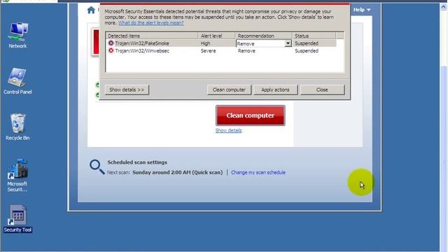 Microsoft Security Essentials Detection and Removal Tests смотреть онлайн