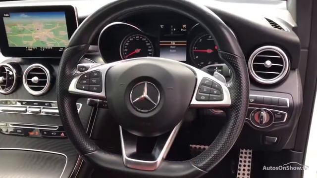 RO17FAJ MERCEDES GLC-C AMG LINE PREMIUM PLUS WHITE 2017, Suzuki RON BROOKS Mansfield смотреть онлайн