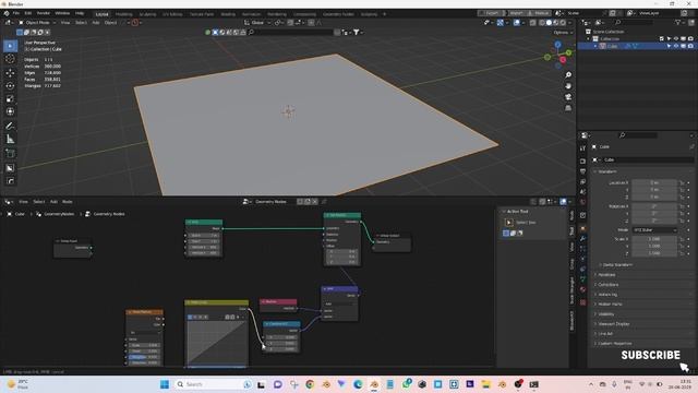 Fast procedural landscape by geometry nodes смотреть онлайн