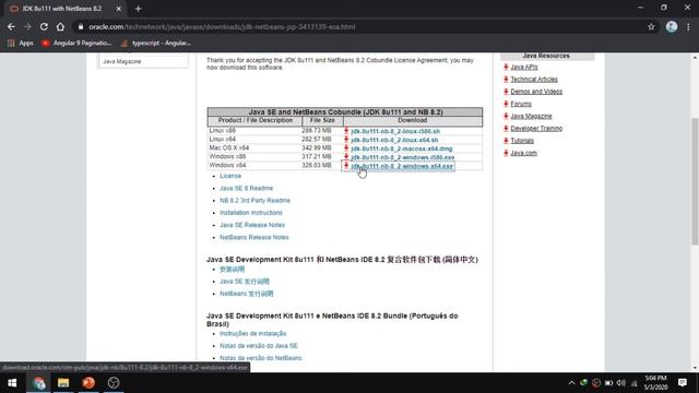 Java Tutorial 1 - Netbeans IDE Installation with JDK (2020) смотреть онлайн