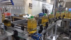 ПАККА Полуавтоматическая линия розлива масла в бутыли 5 литров