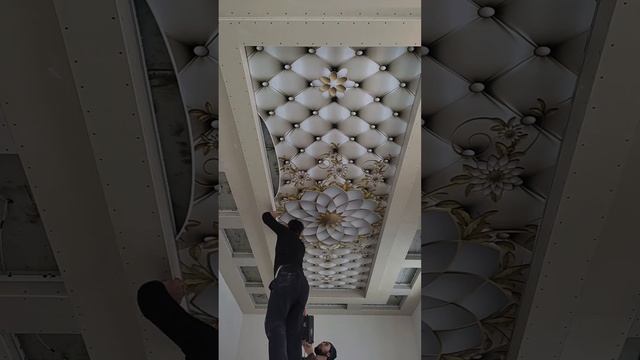 3d натяжной потолок #натяжные_потолки #strechceiling