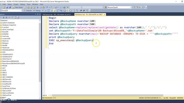 SQL Jobs & Automated backups смотреть онлайн