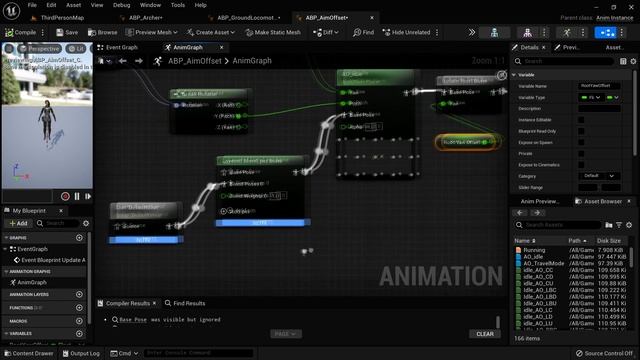 4 - Animation Layer Interface and Linked Anim Layers - Bow And Arrow - UE5 Blueprints смотреть онлайн