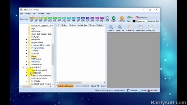 How to convert DXF files - Total CAD Converter смотреть онлайн