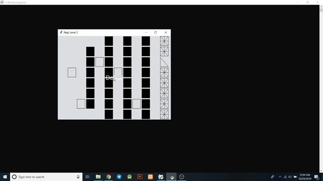 Pegs Game in Python with source code| Source Code & Projects смотреть онлайн