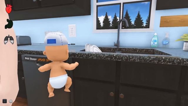 Spycakes & I Flooded the House and Blended the Baby! (Who's Your Daddy Multiplayer Update) смотреть онлайн