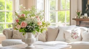 Звуки рояля и цветы, играет Лола Астанова