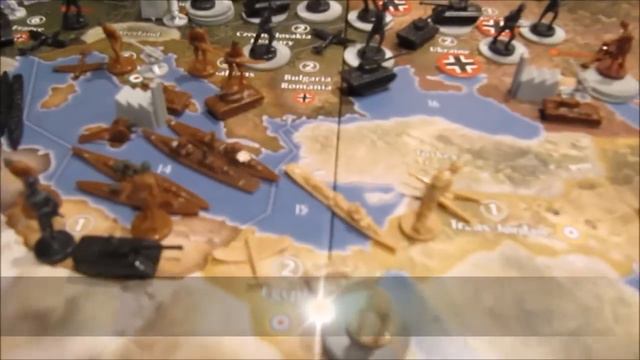 Axis & Allies Anniversary 1942 - game Set Up смотреть онлайн