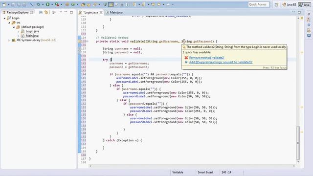 Java Login Form Part 4 смотреть онлайн