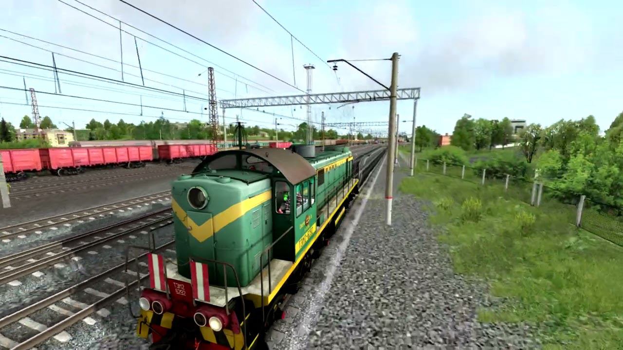 Train Simulator Classic ТЭМ-2 с маневрами по Орлу