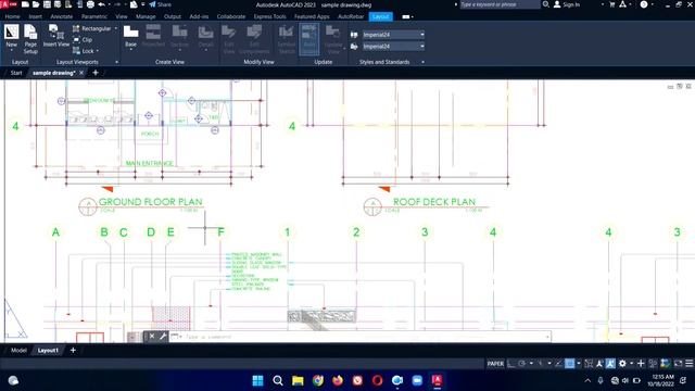 How to Edit your Title Block and Scale your Drawing in Autocad 2023 смотреть онлайн