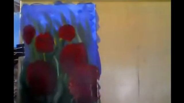 Копия видео "Как нарисовать тюльпаны" смотреть онлайн
