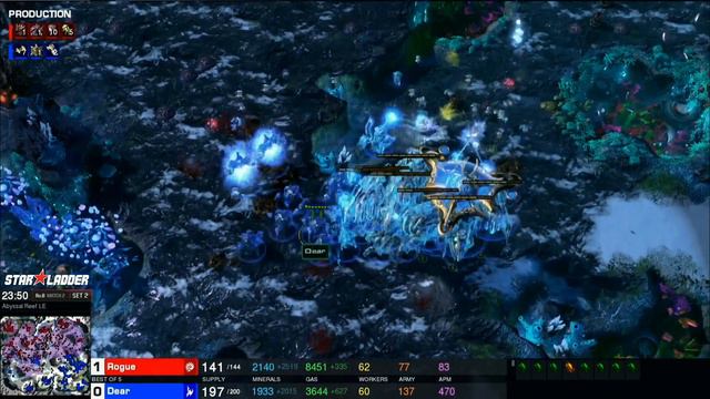 GSL Super Tournament 2 Ro8: Dear (P) vs Rogue (Z) смотреть онлайн