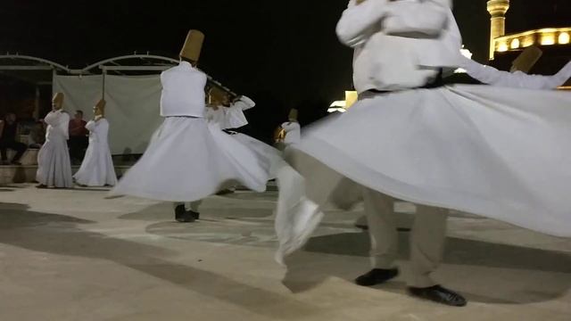 Whirling Dervish Sema Dance At The Konya Mevlana Museum In Turkey
