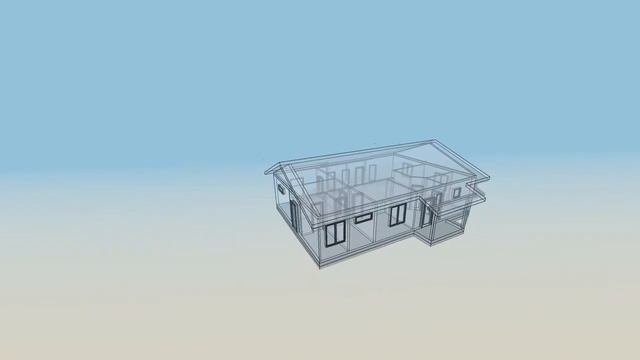 Проект дома, коттедж с террасой 115 м² | СтеПанСтрой, арт 7980 смотреть онлайн
