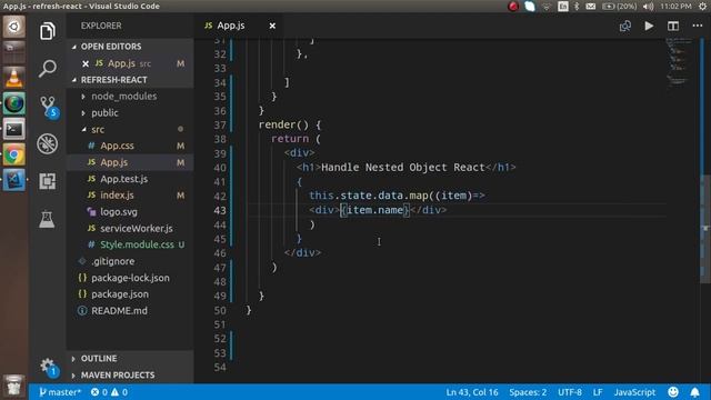 Reactjs 16 tutorial #18 Handle Nested Object with Map смотреть онлайн