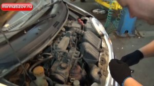 Обрыв ремня ГРМ Матиз: частный случай.