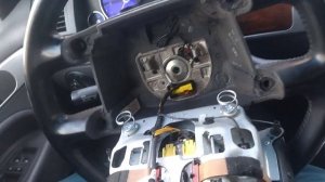 Разбор руля Туарег 1, перешивка.