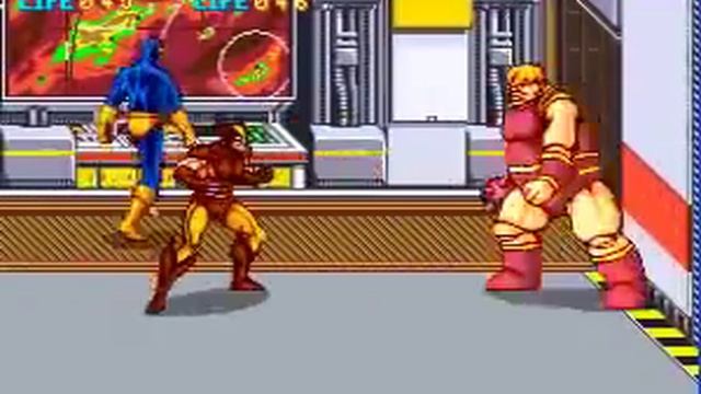 X-men (Arcade Game) - Nothing Moves the Blob! смотреть онлайн