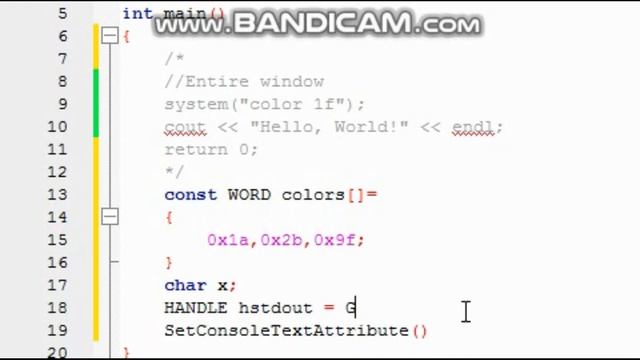C++ | Print a colored text | System() | Tutorial #17 смотреть онлайн