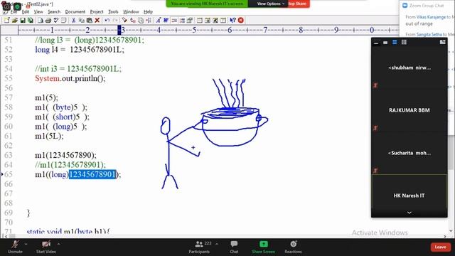 [Java Tutorial]:Java datatype int,byte,short,long,double,float(14/09/2020) смотреть онлайн