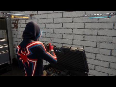 Roxxon Lab Underground cache box ящик Spider-Man Miles Morales