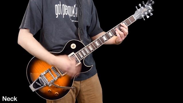 Pointy Les Paul Cutaway | 2010 Gibson LP Florentine with Bigsby Review + Demo смотреть онлайн