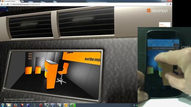 WebGL within WebGL controlled via WebSocket from Mobile смотреть онлайн