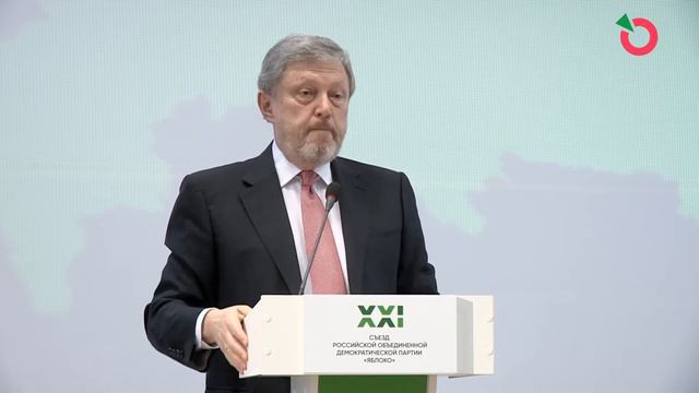 «Опасные времена…». Доклад Г.А. Явлинского на XXI съезде партии «Яблоко» 14.12.19 (ключевые моменты смотреть онлайн