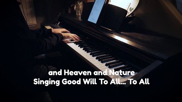 DECEMBER SONG - PETER HOLLENS【piano cover by spywi】 смотреть онлайн